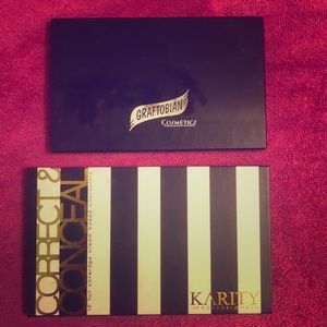 Foundation and concealer palettes